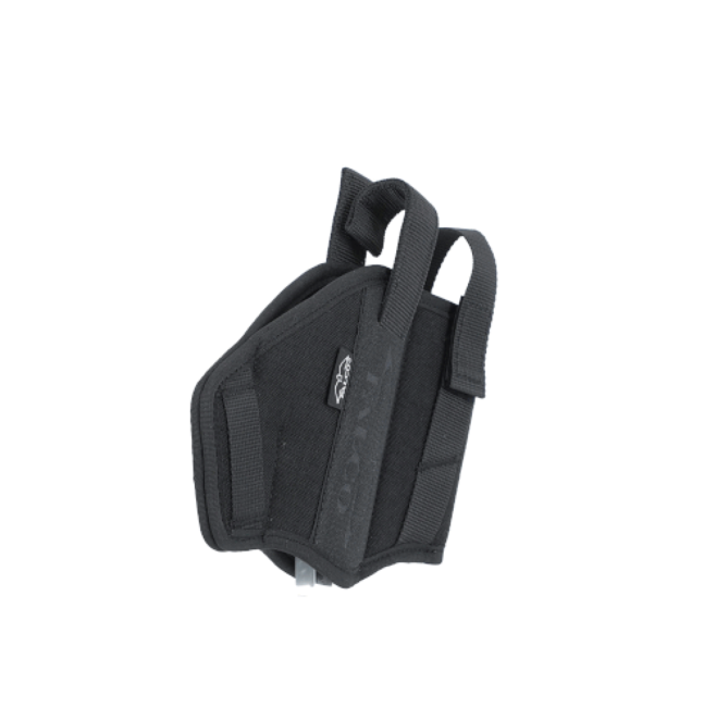 Falco Fondina da cintura per pistola con caricatore Glock 17, nera destra