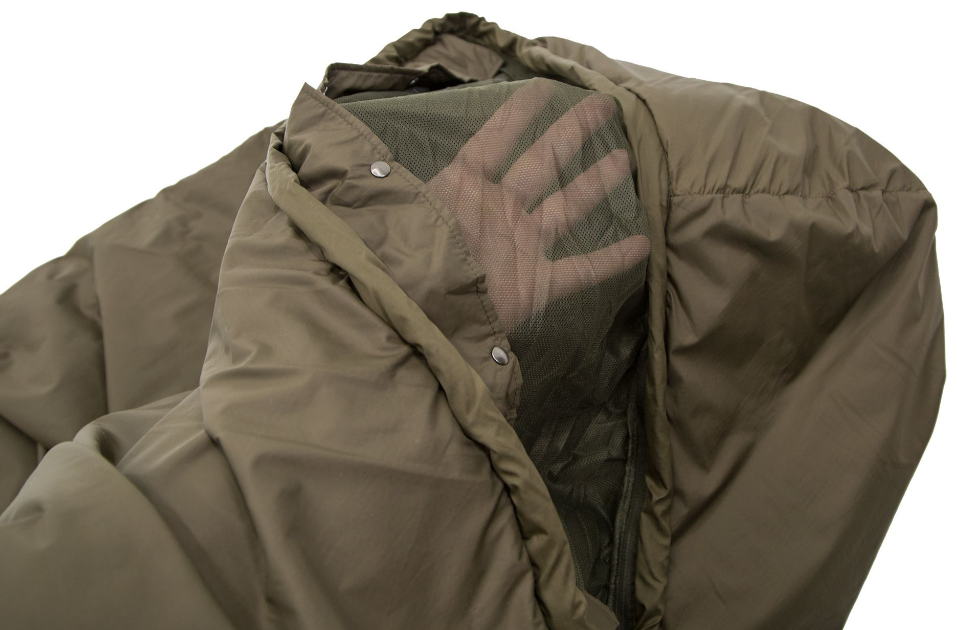 Carinthia Tropen Sleeping Bag with Net, Olive