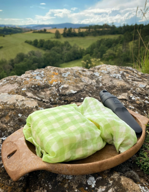 Origin Outdoors Confezione per alimenti in cera d'api - set di 2 misure