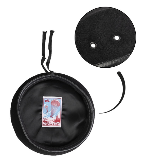 Mil-Tec Plein Ciel Commando beret black