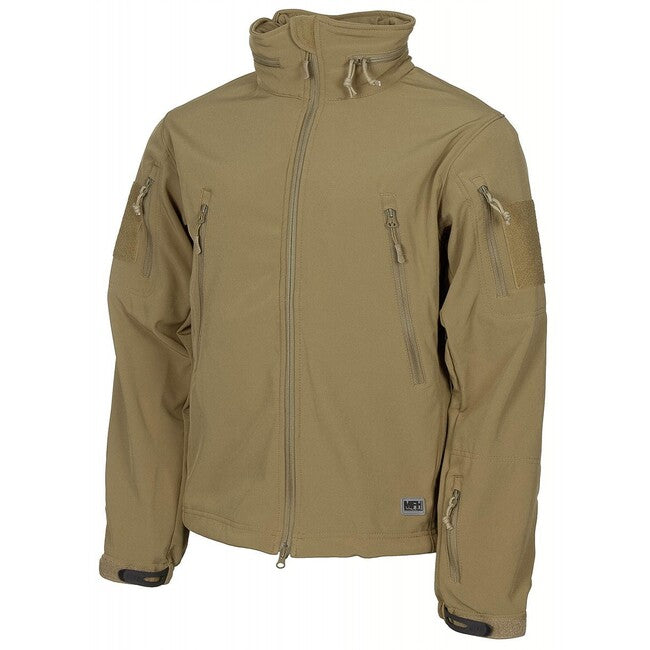 MFH Professional Scorpion giacca softshell, marrone coyote