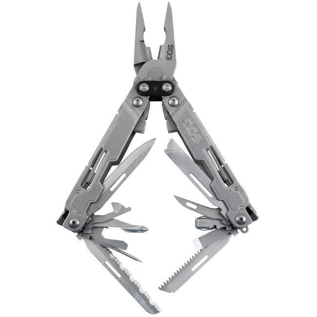 Sog Poweraccess Deluxe multi-tool con fodera in tessuto e kit di punti esagono