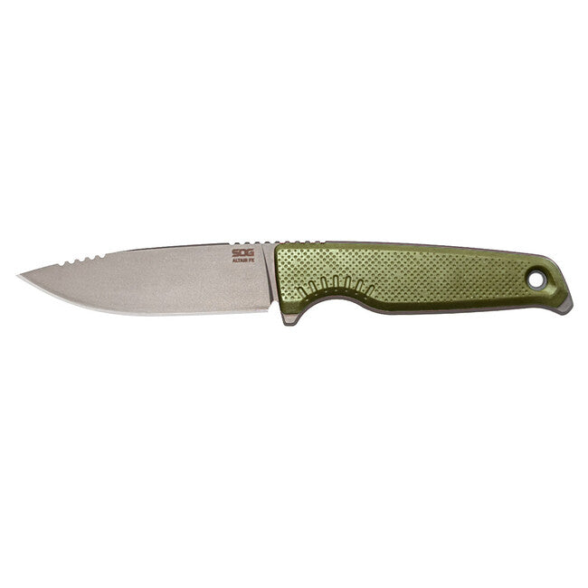 Sog Altair Fx coltello fisso, verde campo