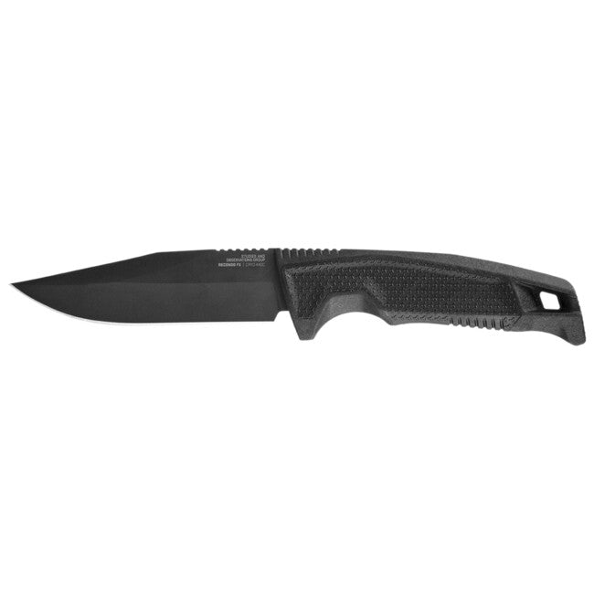 Sog Recondo FX coltello fisso, nero, bordo diretto