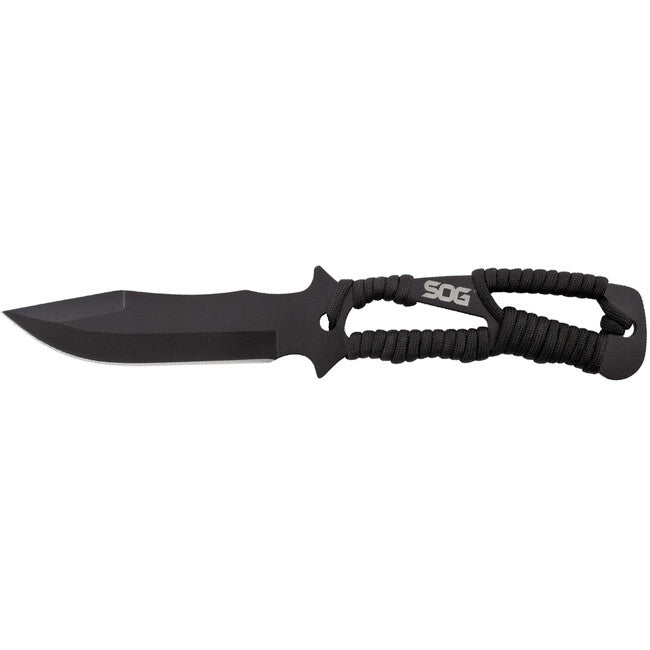Sog Coltello fisso coltelli da lancio 3 confezioni con marchio, fodero in nylon
