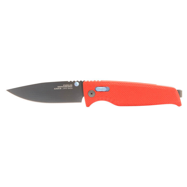 Sog Altair Xr coltello da chiusura, rosso canyon e blu pietra