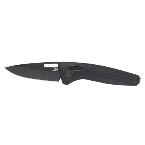 Sog One-Zero Xr coltello di chiusura - nero al e nero cromo