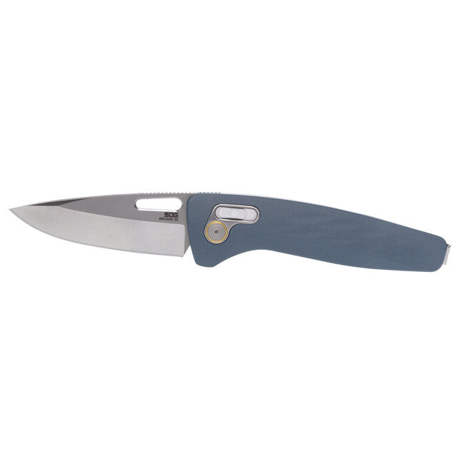 Sog One-Zero Xr coltello di chiusura, smoke gray al & chrome