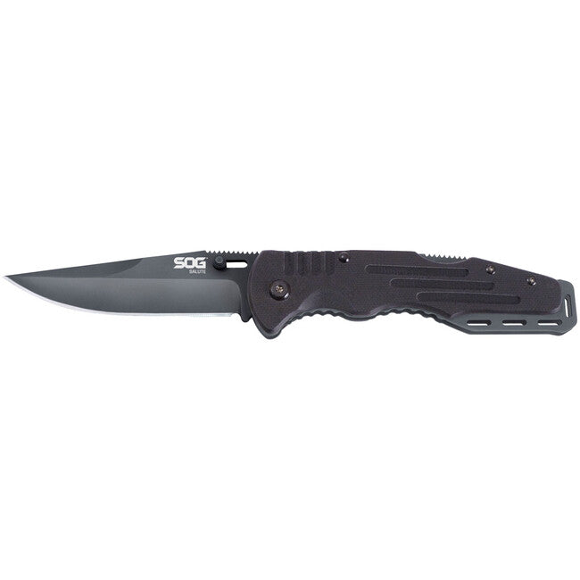 Sog Salute coltello da chiusura , nero