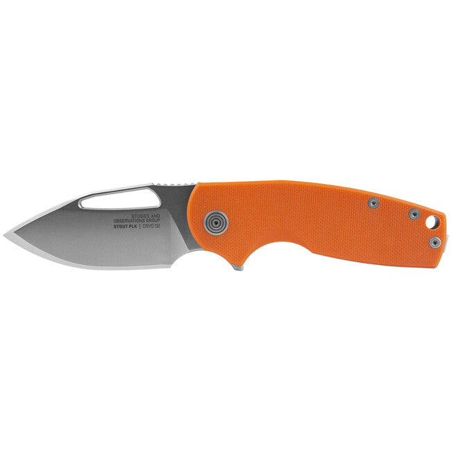 Sog Stout coltello da chiusura FLK - org + stonewash
