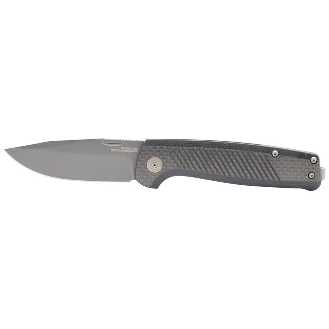 Sog Terminus SJ LTE coltello da chiusura - Carbonio + Grafite
