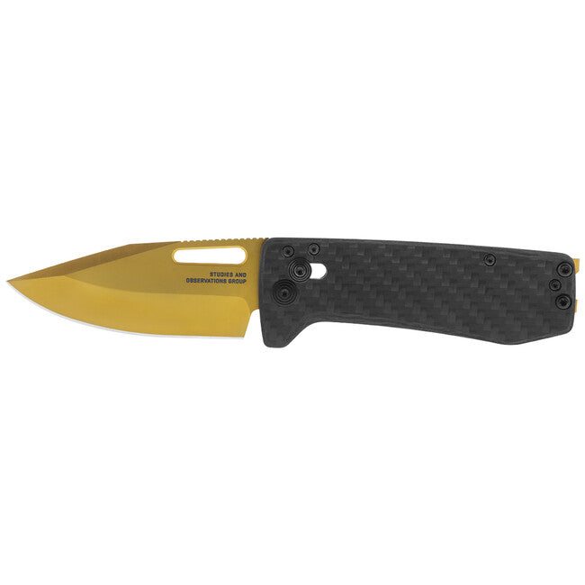Sog Ultra Xr coltello da chiusura , carbon&gold