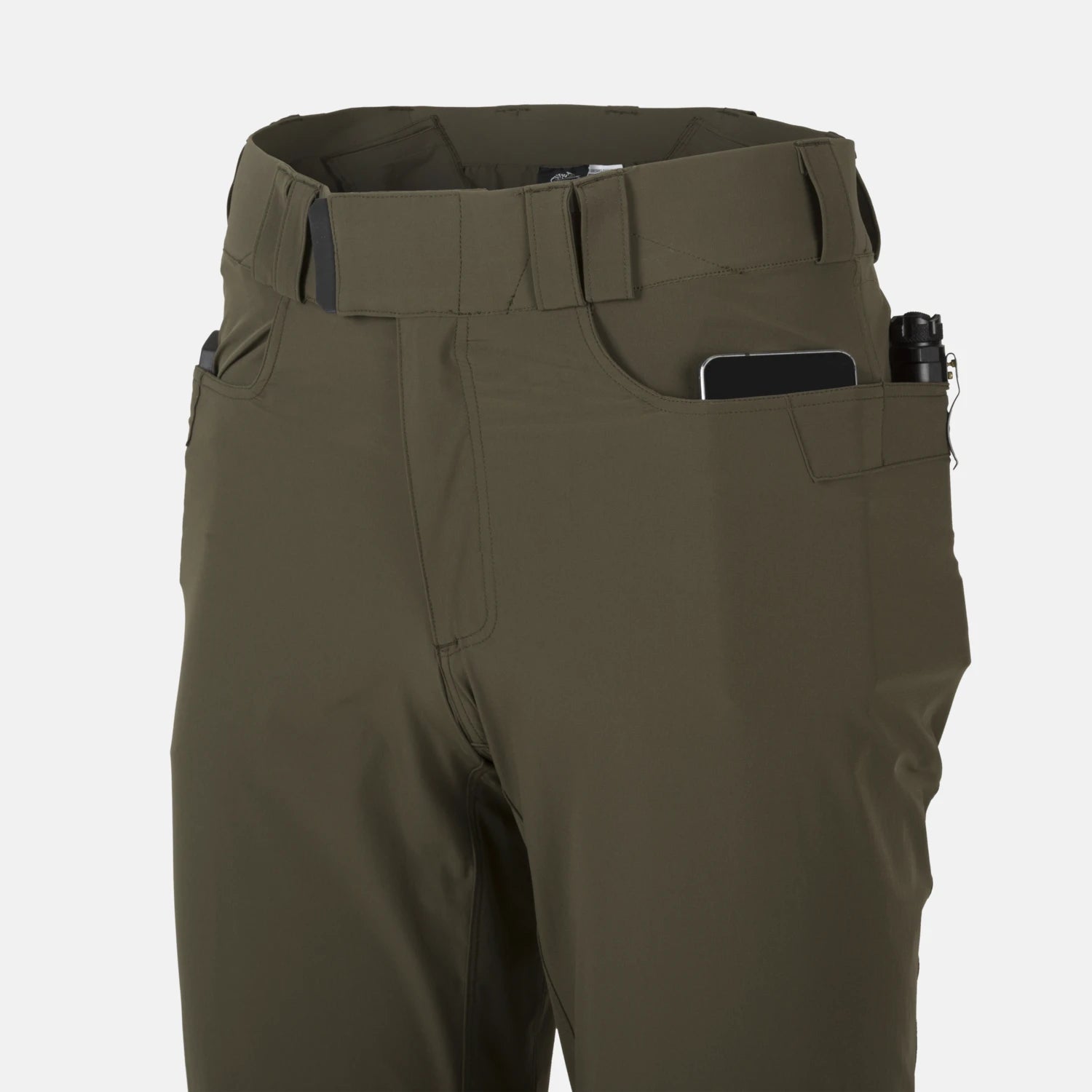 Helikon-Tex COVERT nohavice VersaStretch taktické Versa Stretch Lite, Taiga Green – detail 3