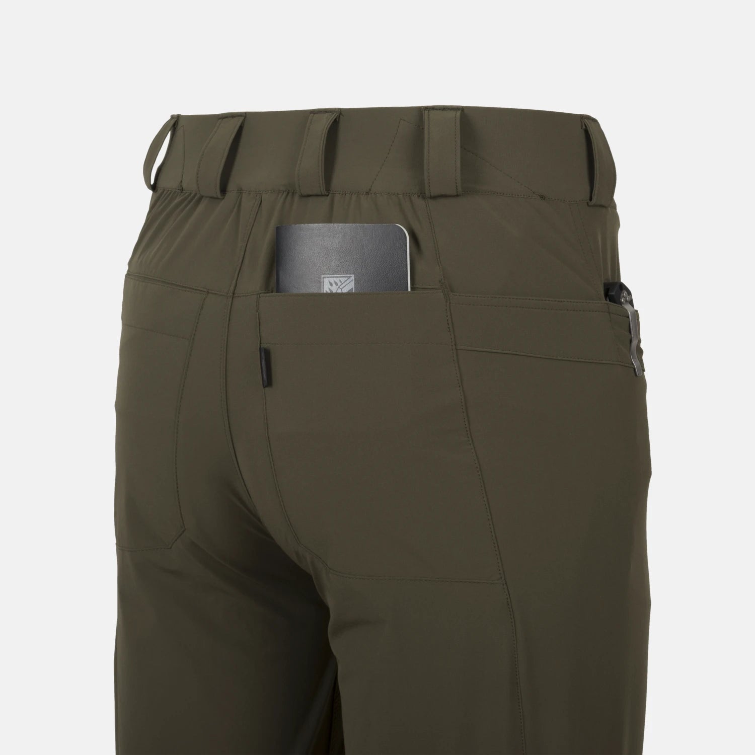 Helikon-Tex COVERT nohavice VersaStretch taktické Versa Stretch Lite, Taiga Green – detail 6
