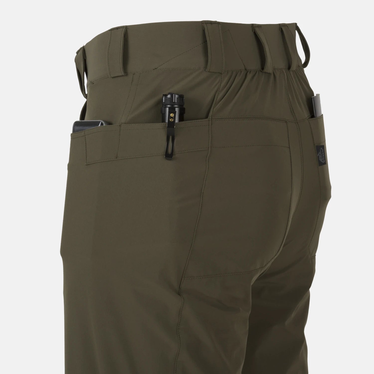 Helikon-Tex COVERT nohavice VersaStretch taktické Versa Stretch Lite, Taiga Green – detail 7