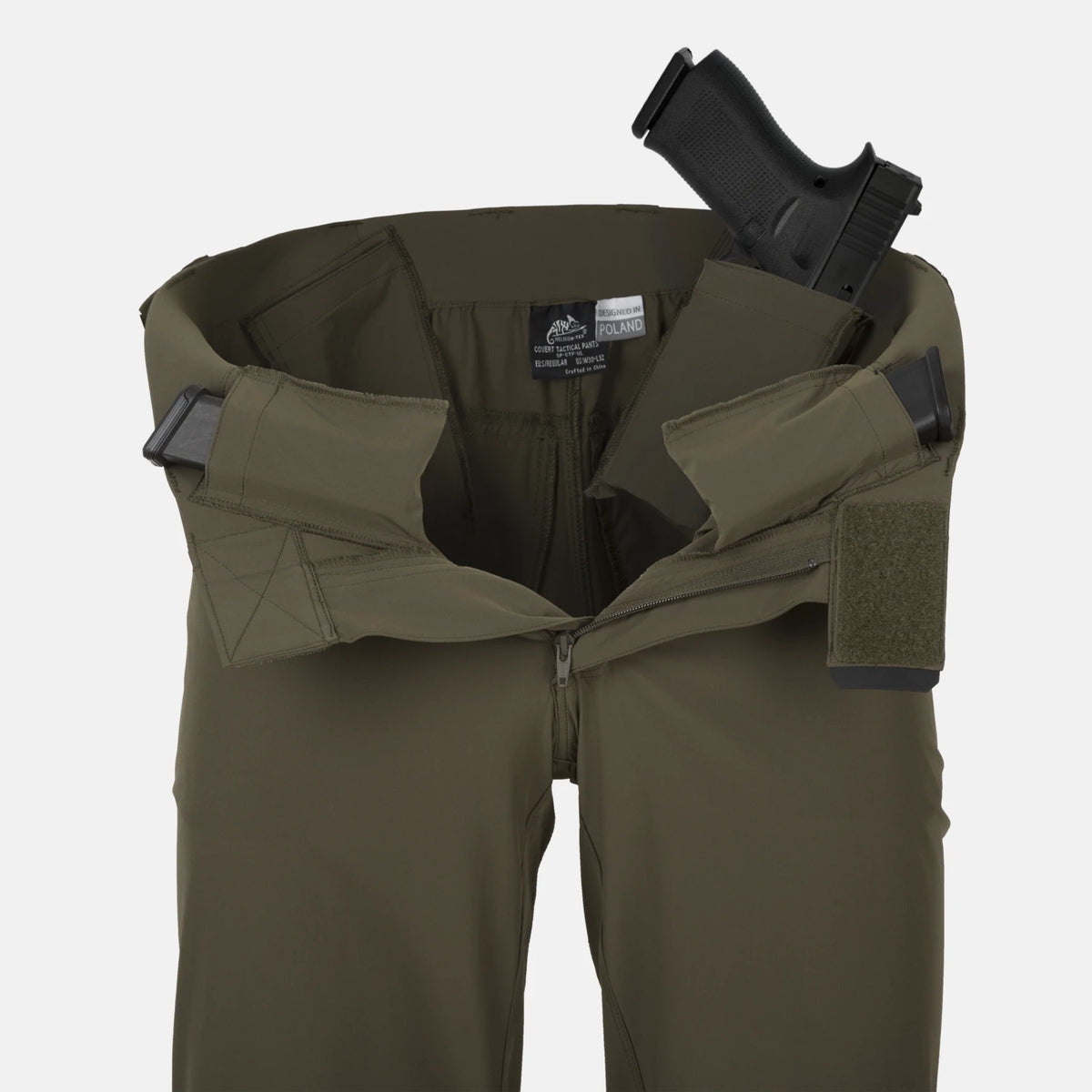 Helikon-Tex COVERT nohavice VersaStretch taktické Versa Stretch Lite, Shadow Grey – detail 9