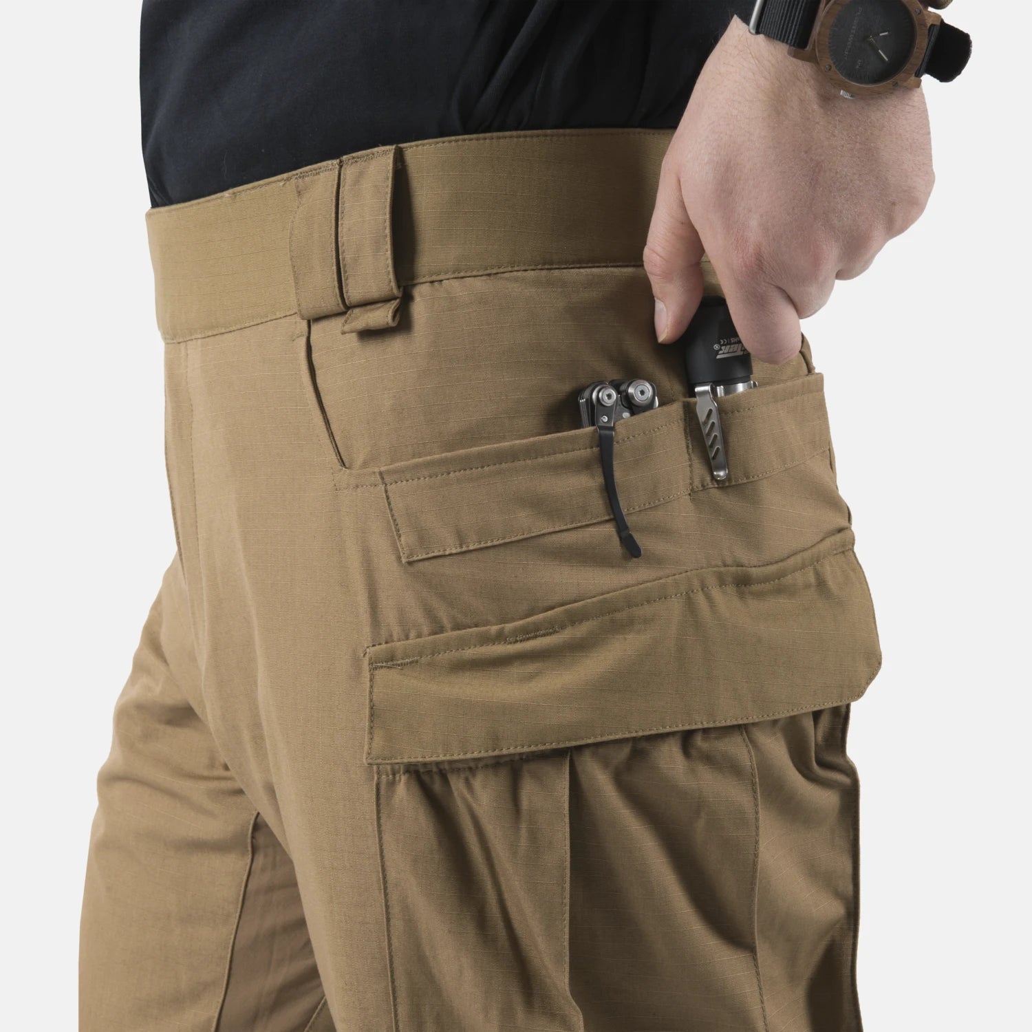 Helikon-Tex MBDU nohavice NyCo Ripstop, Black – detail 7