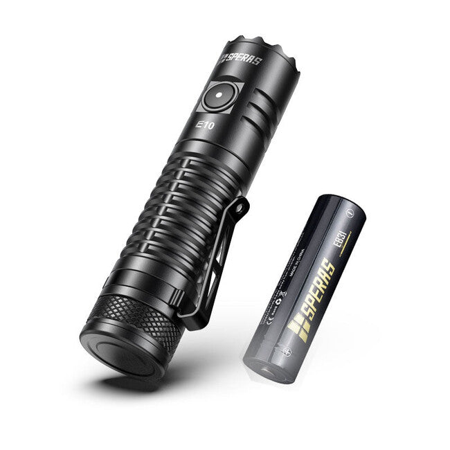 Speras E10 torcia 1300LM 175M outdoor camping edc