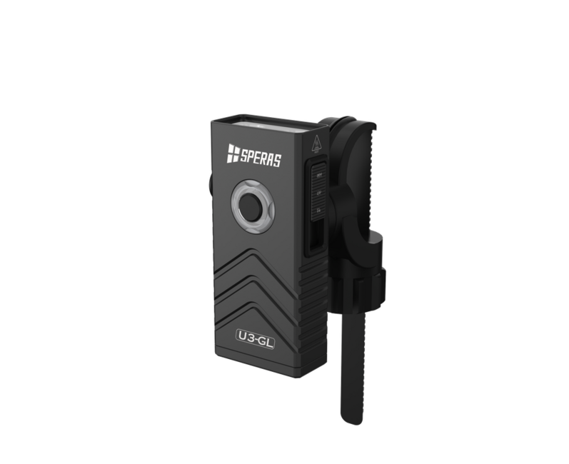 Speras U3-GL torcia multifunzionale, nero