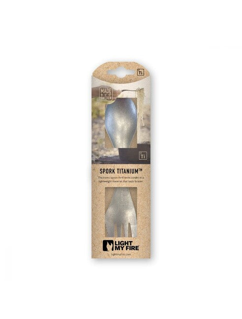 Light My Fire Cucchiaio multifunzione Spork, titanio