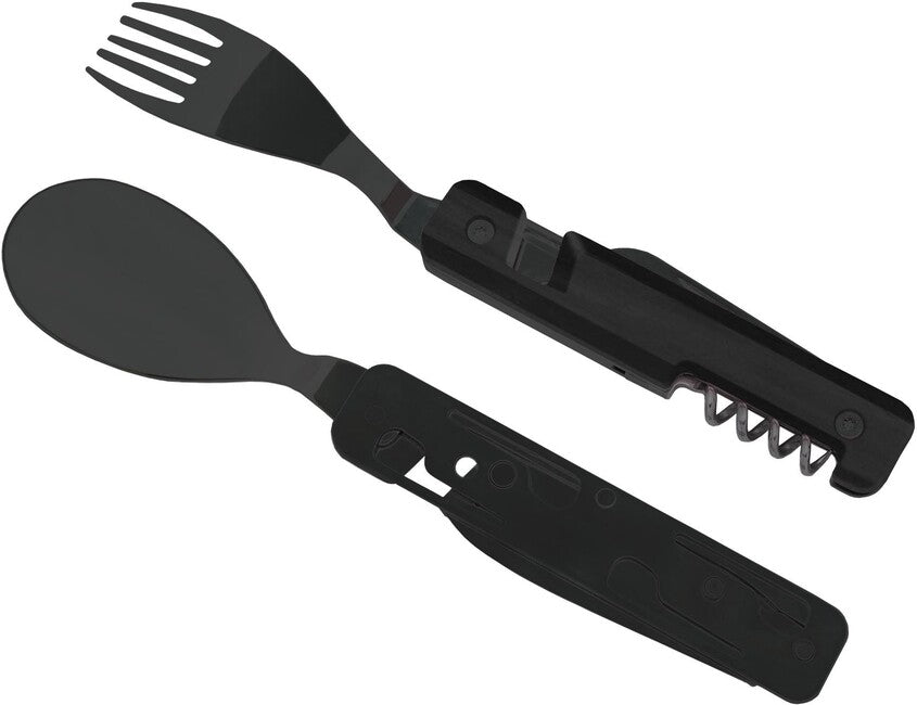 Akinod A02B00004 set multifunzione 13h25, finitura a specchio nero, legno di ebano