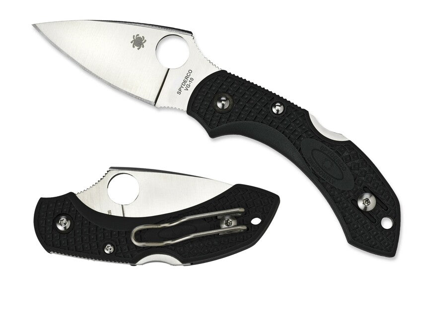 Spyderco Dragonfly 2 Lightweight coltello tascabile 5,7 cm, nero, FRN