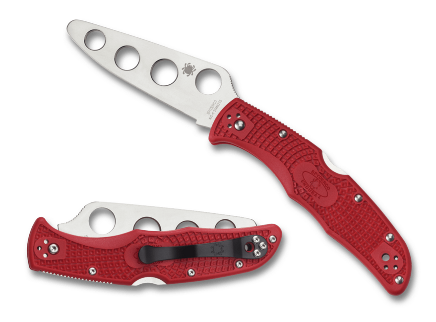 Spyderco Endura 4 Trainer coltello da allenamento 9,1 cm, rossa, frn