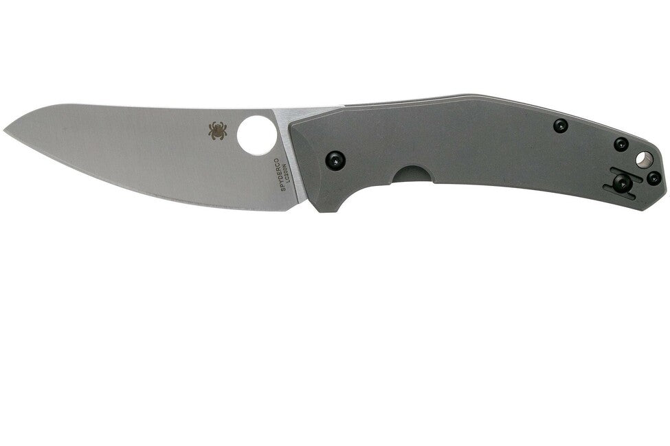 Spyderco Spydiechef coltello tascabile multiuso 8,4 cm, titanio