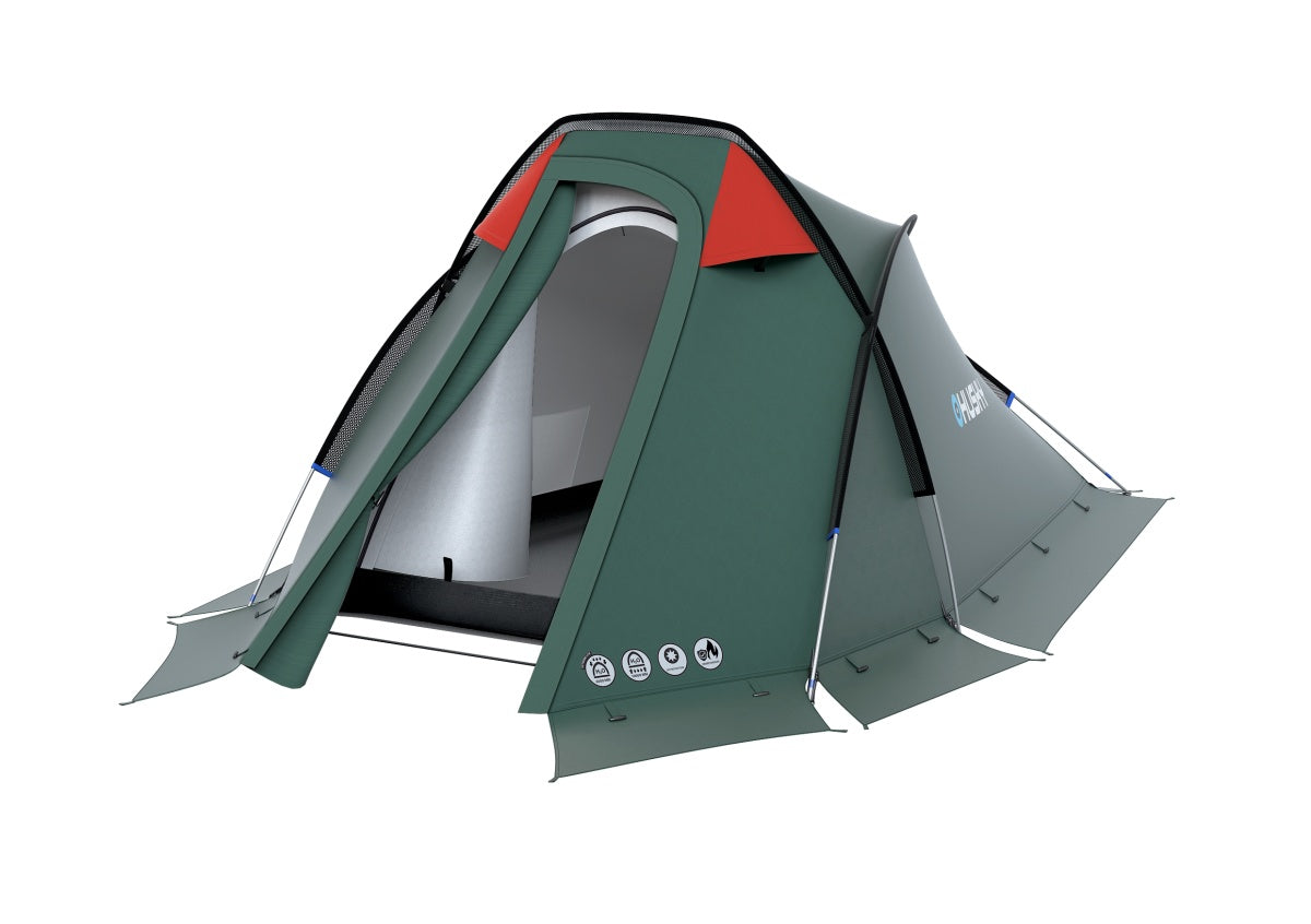 Husky Extreme Flame 2 tenda, verde