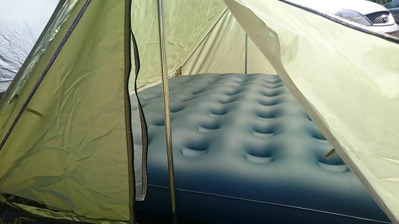 MFH minipack tenda per 2 persone 213x137x97cm, oliva
