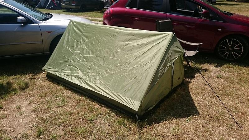 MFH minipack tenda per 2 persone 213x137x97cm, oliva