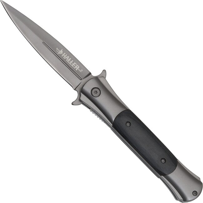 Haller Stiletto Pakkaholz coltello taschenme