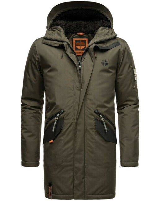 Stone Harbour Ragaan giacca invernale da uomo con cappuccio, antracite