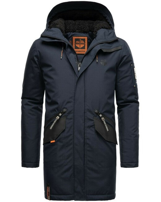 Stone Harbour Ragaan giacca invernale da uomo con cappuccio, navy
