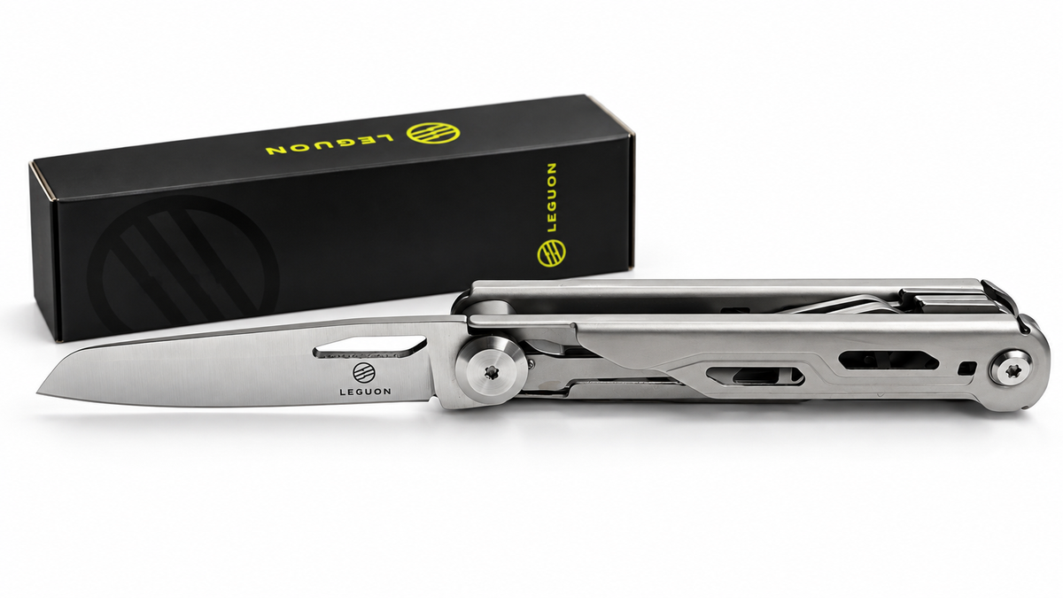 Leguon Vantor multifunctional knife 10-in-1, silver