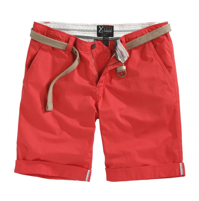 Surplus Chino pantaloncini, rosso