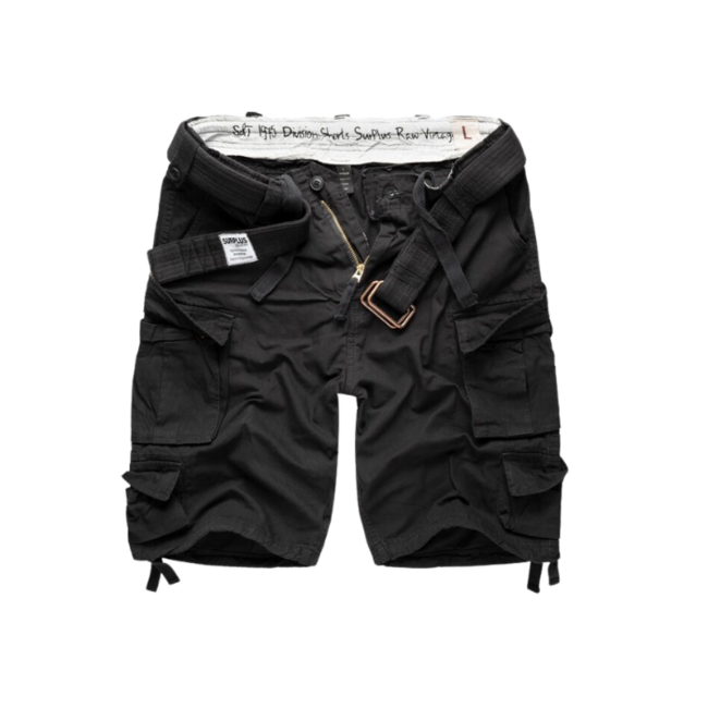 Surplus Division pantaloncini, neri