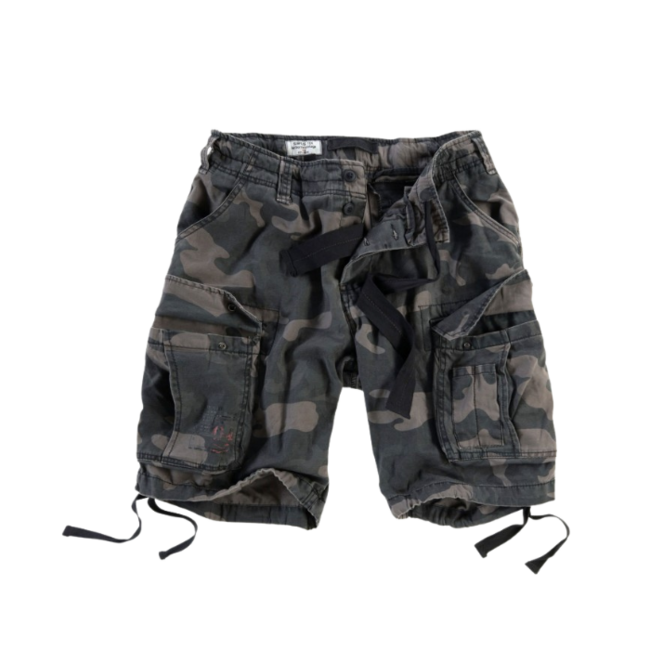 Surplus Vintage pantaloncini, nero-camo