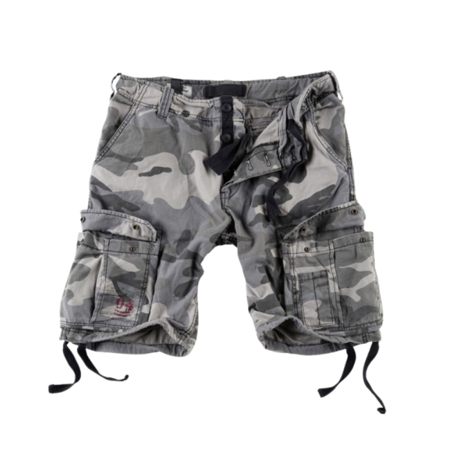 Surplus Vintage pantaloncini, night-camo