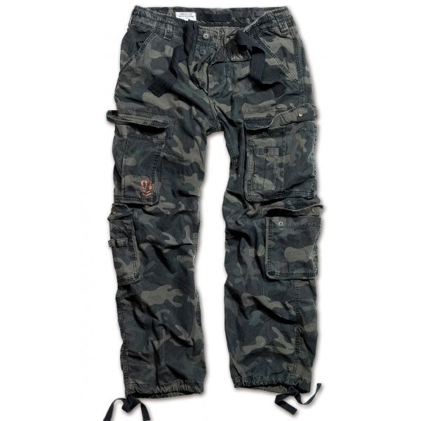 Surplus Vintage pantaloni, nero-camo