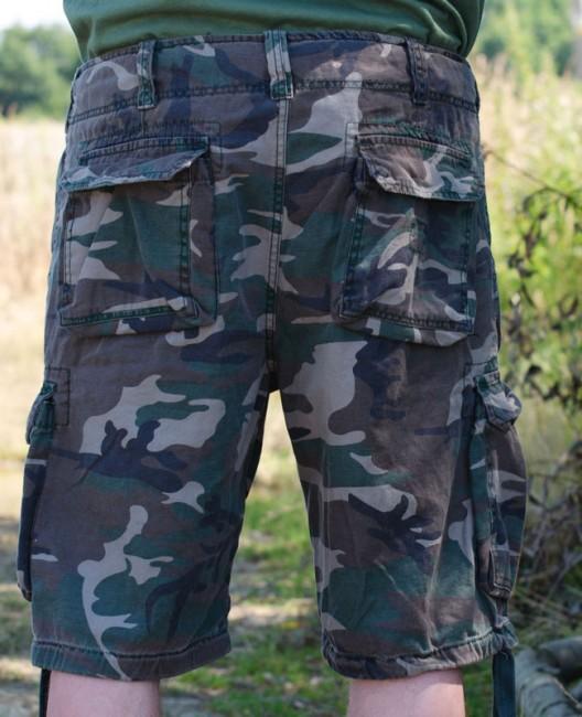 Surplus Vintage pantaloncini, woodland