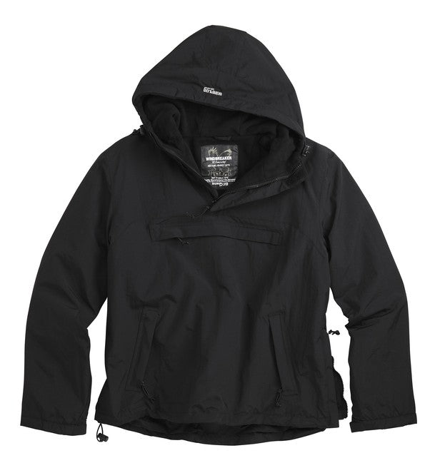 Surplus Windbreaker giacca, nera