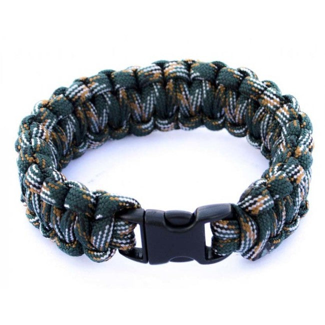O&T braccialetto paracord, mimetico