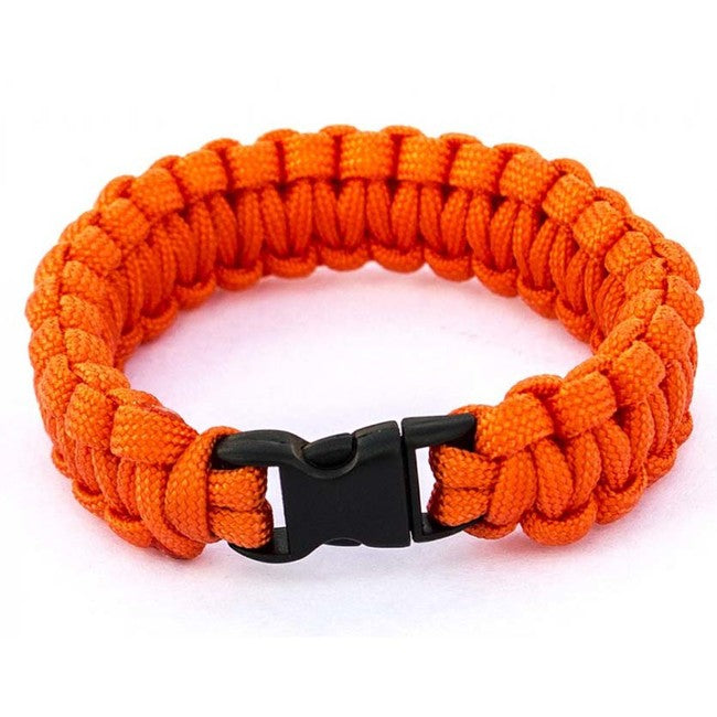 O&T bracciale paracord, arancione
