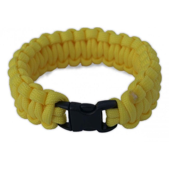 O&T braccialetto paracord, giallo
