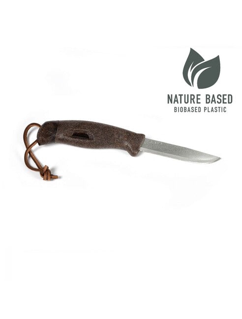 LIGHT MY FIRE FireKnife BIO Knife with Flint Striker, Brown