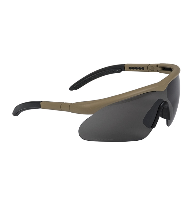 Swiss Eye Raptor Safety occhiali tattici, coyote