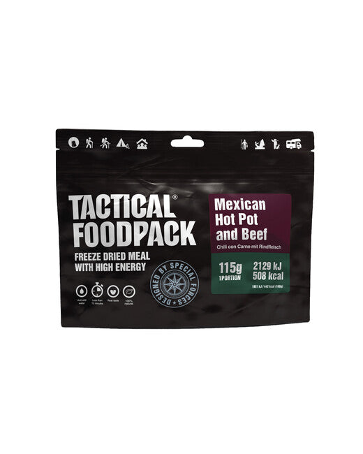Tactical Foodpack Pentola messicana e manzo