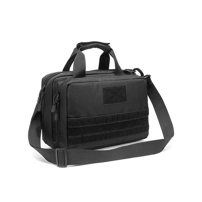 DRAGOWA Tactical Bolt borsa da viaggio, nera