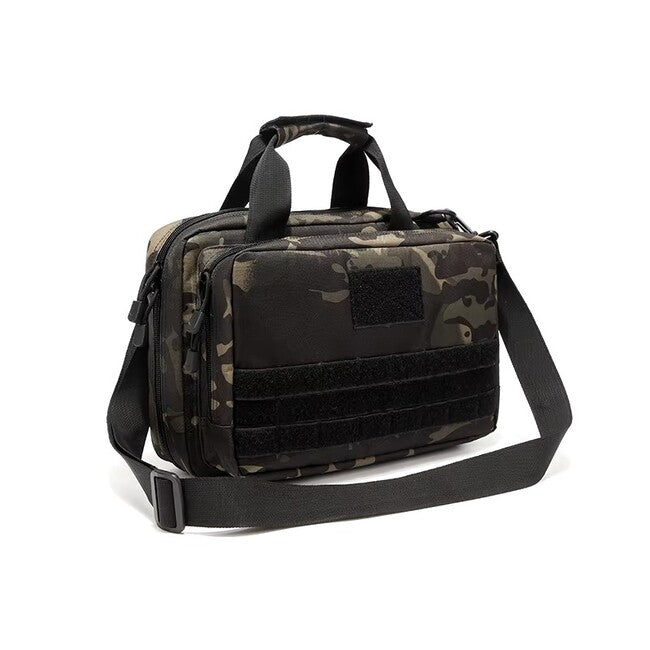 DRAGOWA Tactical Bolt borsa da viaggio tattica, cp nera